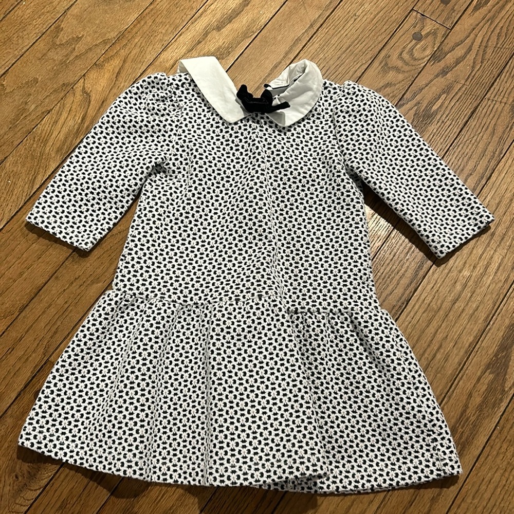 Janie and Jack Peterson collard brocade dress